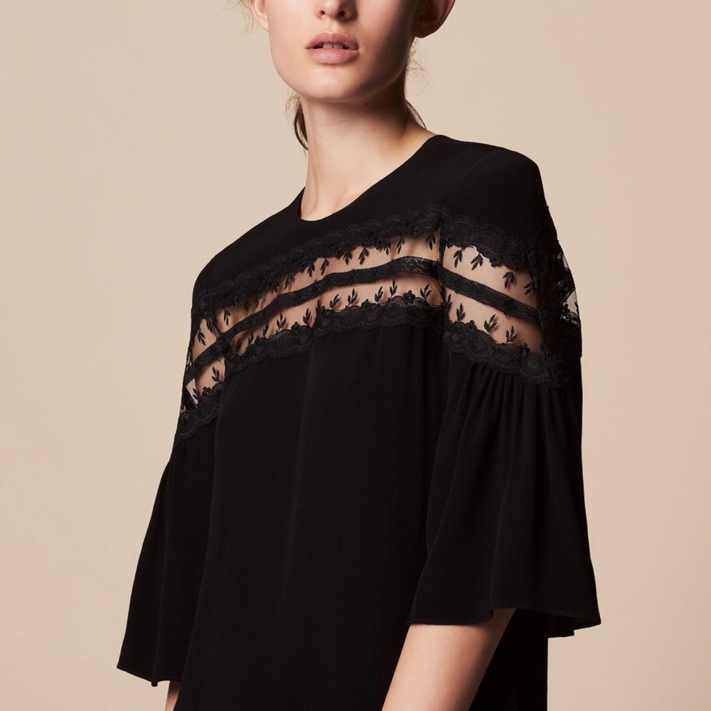 Sandro Black Dress - Picture 2 of 8